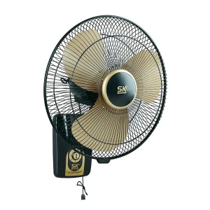 SK Bracket Fan black Golden